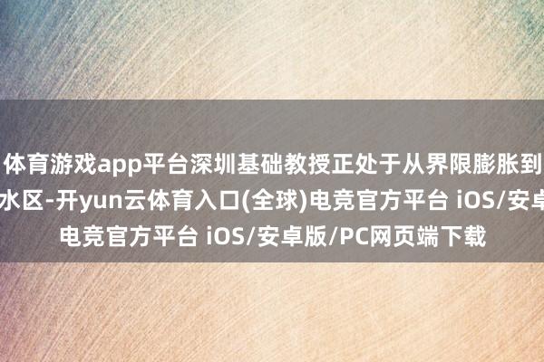 体育游戏app平台深圳基础教授正处于从界限膨胀到内涵发展的转型深水区-开yun云体育入口(全球)电竞官方平台 iOS/安卓版/PC网页端下载